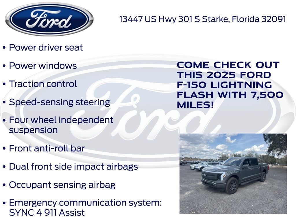 2025 Ford F-150 Lightning Flash