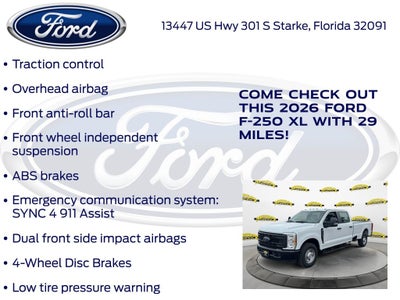 2026 Ford F-250SD XL 600A