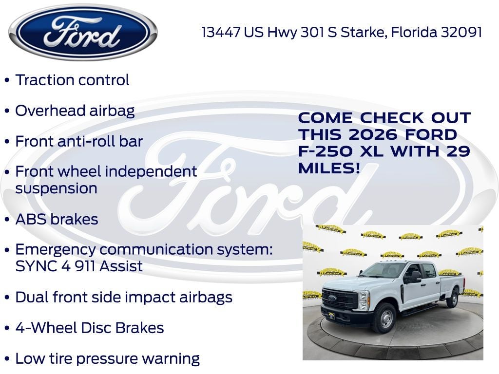 2026 Ford F-250SD XL 600A