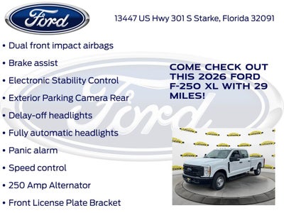 2026 Ford F-250SD XL 600A