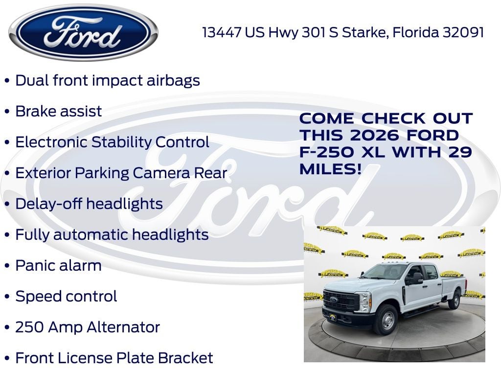2026 Ford F-250SD XL 600A