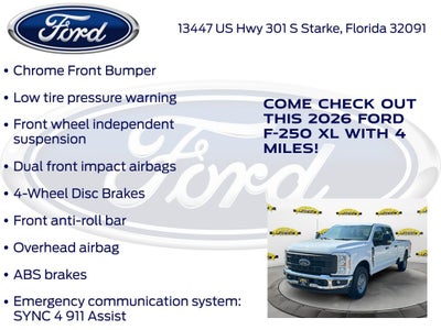 2026 Ford F-250SD XL 600A