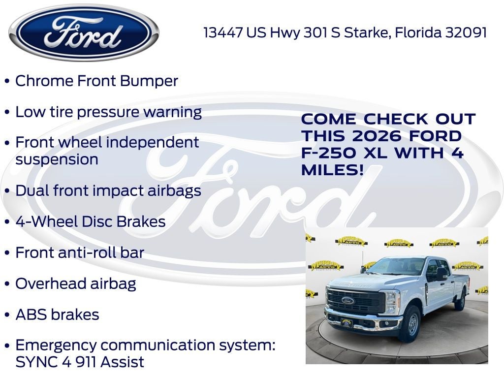 2026 Ford F-250SD XL 600A