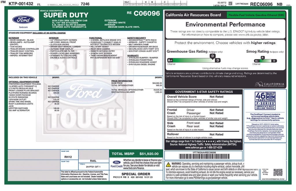2024 Ford F-250SD XL