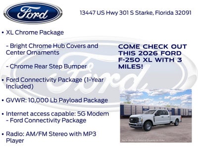 2026 Ford F-250SD XL 600A