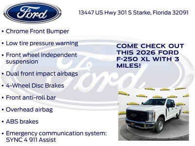 2026 Ford F-250SD XL 600A