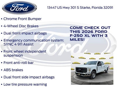 2026 Ford F-250SD XL 600A