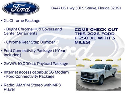2026 Ford F-250SD XL 600A