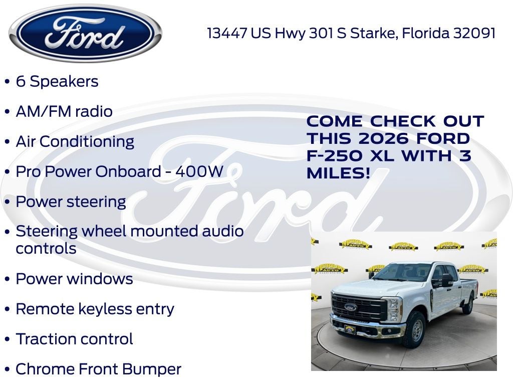 2026 Ford F-250SD XL 600A