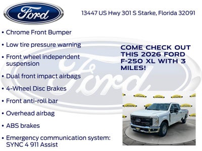 2026 Ford F-250SD XL 600A