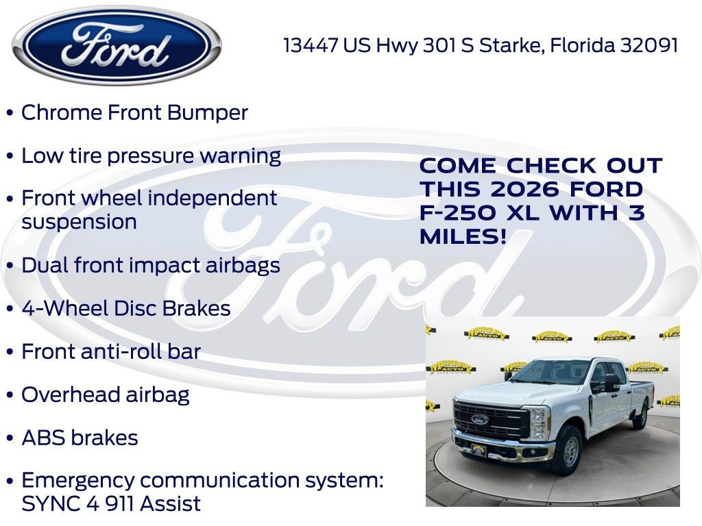 2026 Ford F-250SD XL 600A