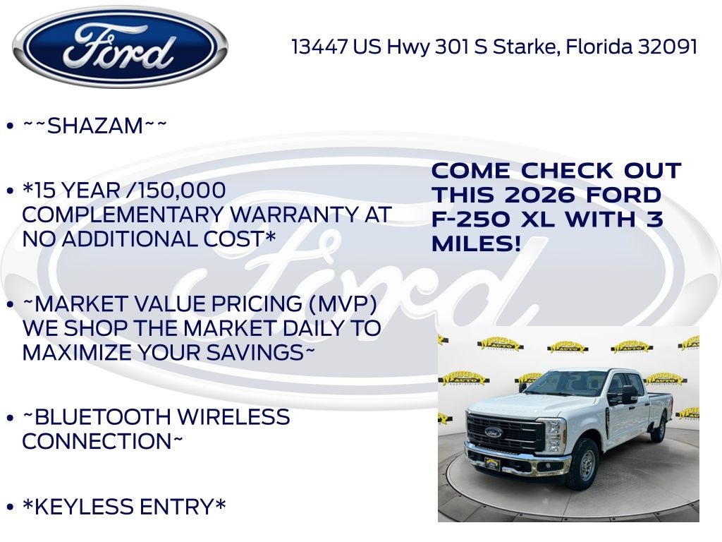 2026 Ford F-250SD XL 600A