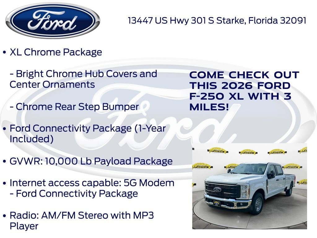 2026 Ford F-250SD XL 600A
