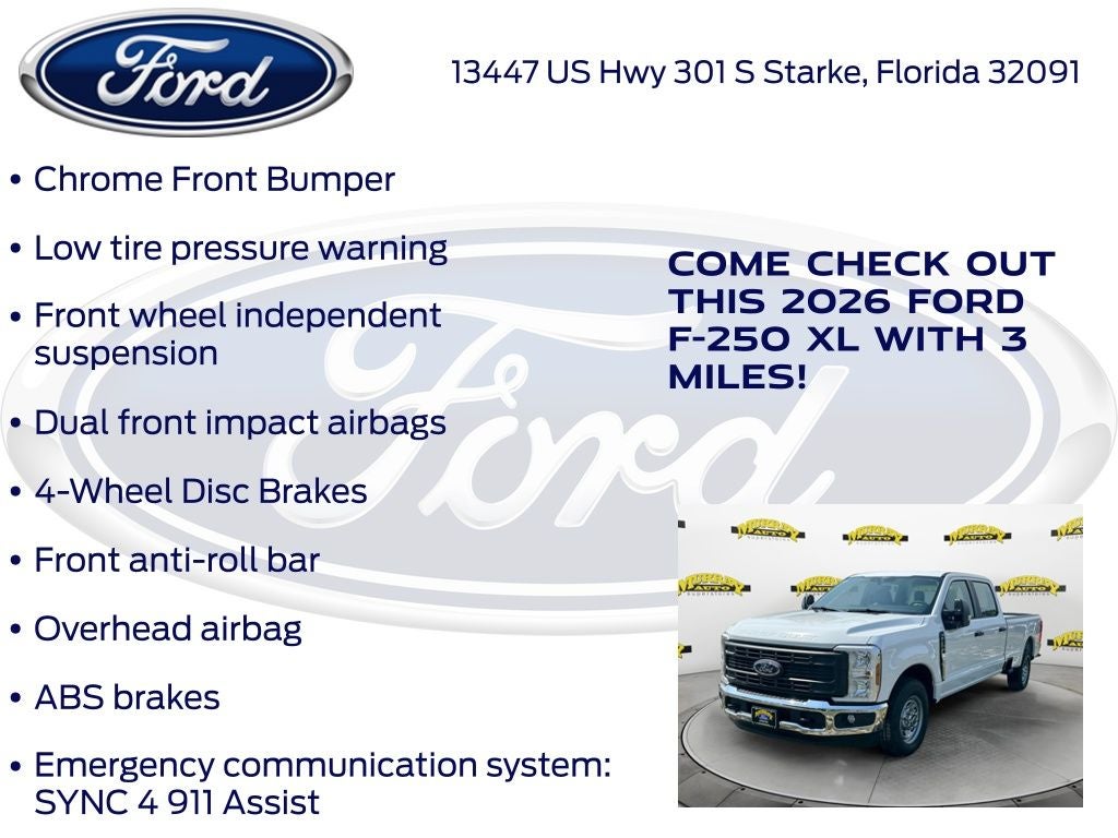 2026 Ford F-250SD XL 600A