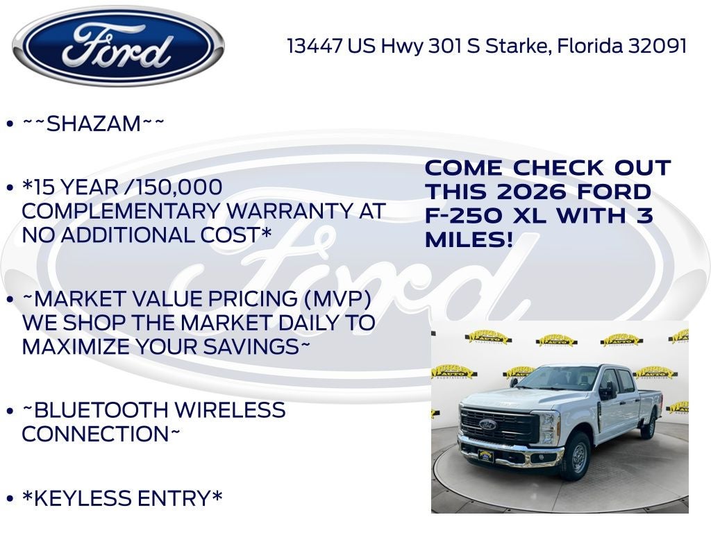 2026 Ford F-250SD XL 600A