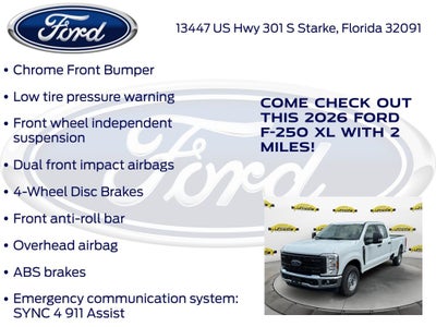 2026 Ford F-250SD XL 600A