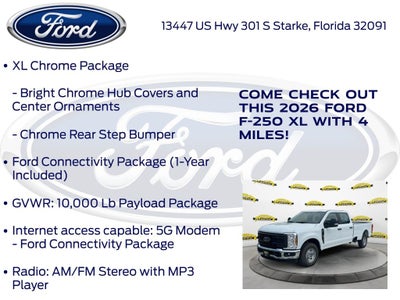 2026 Ford F-250SD XL 600A