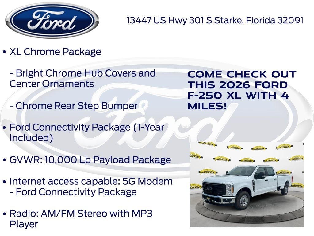 2026 Ford F-250SD XL 600A