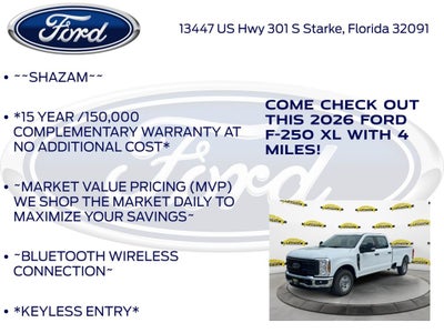 2026 Ford F-250SD XL 600A