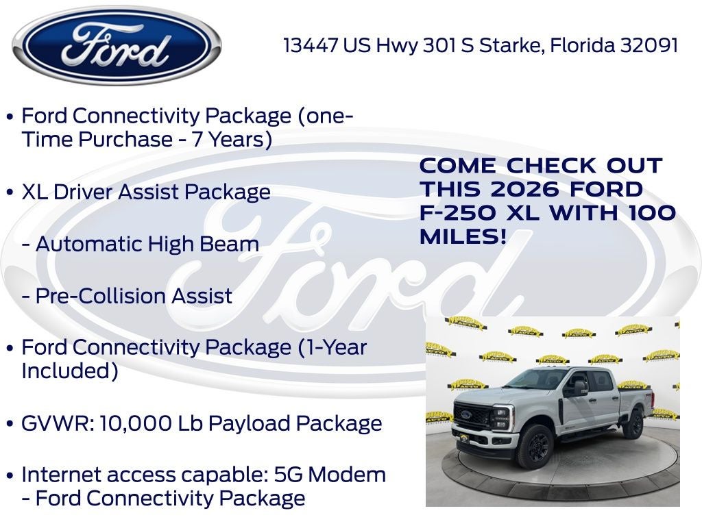 2026 Ford F-250SD XL 600A