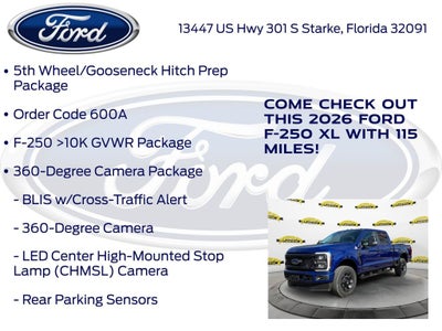 2026 Ford F-250SD XL 600A