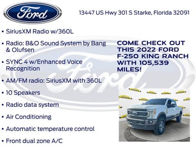 2022 Ford F-250SD King Ranch
