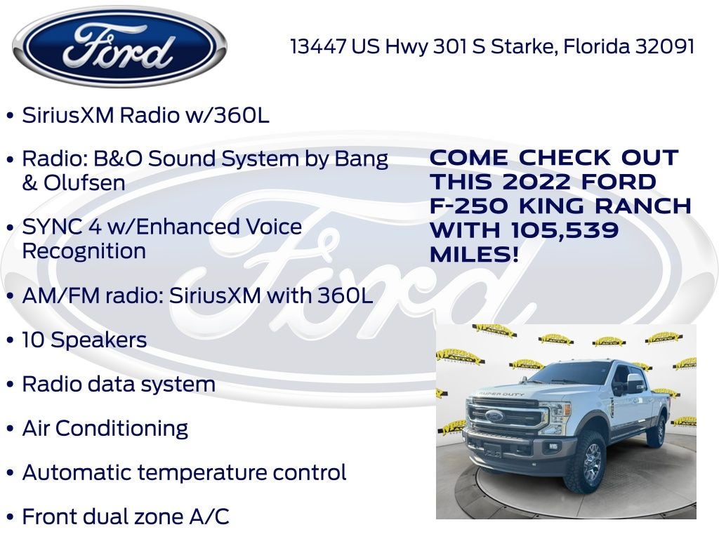 2022 Ford F-250SD King Ranch