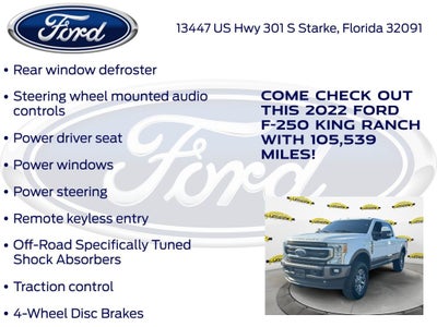2022 Ford F-250SD King Ranch