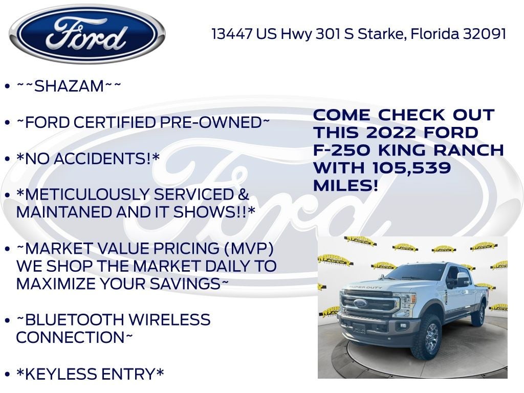 2022 Ford F-250SD King Ranch
