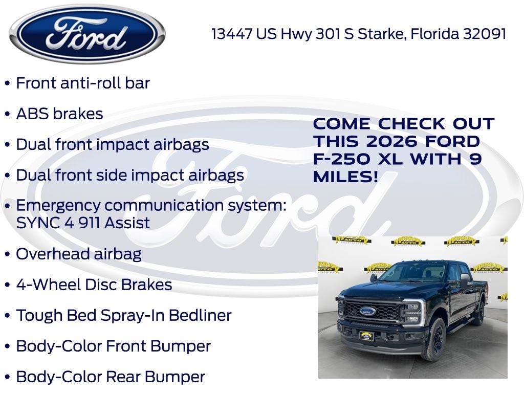 2026 Ford F-250SD XL 600A