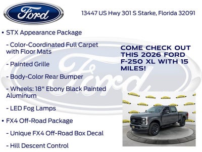 2026 Ford F-250SD XL 600A