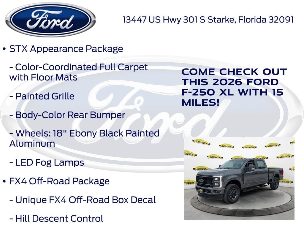 2026 Ford F-250SD XL 600A