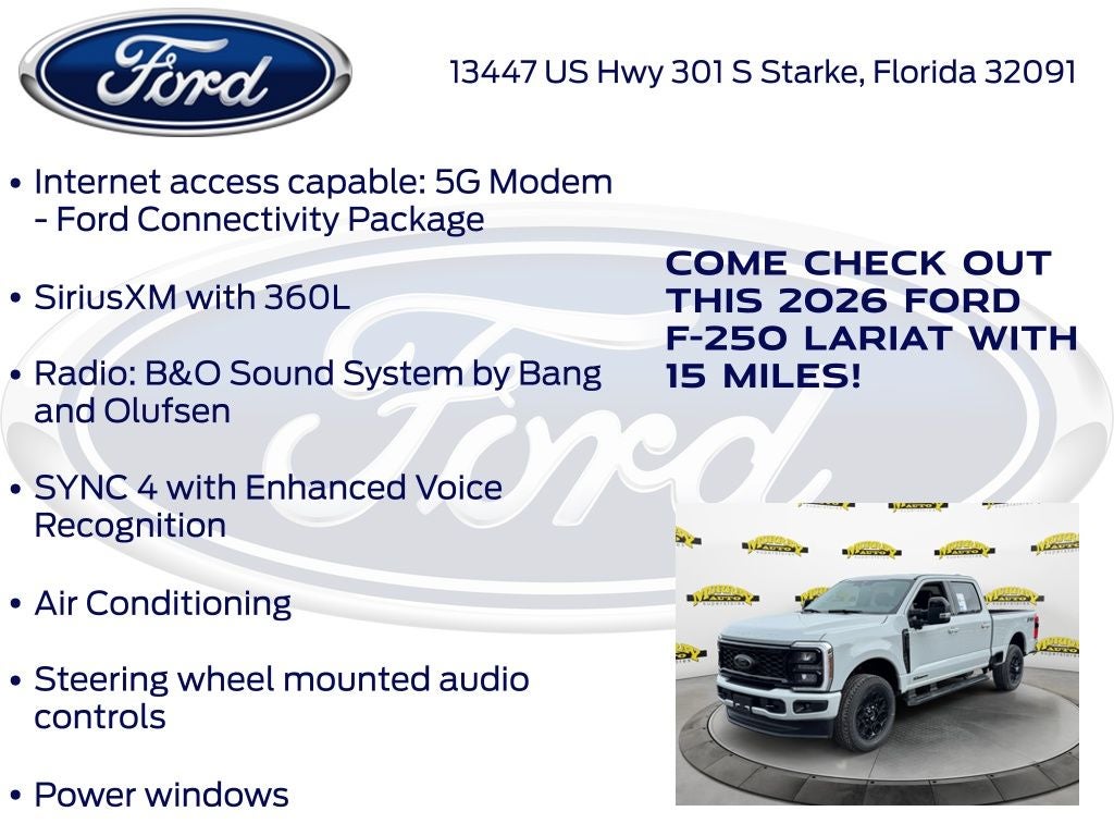 2026 Ford F-250SD Lariat 608A
