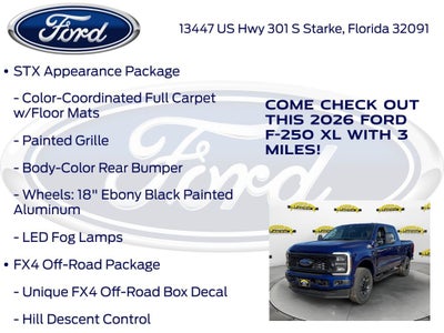 2026 Ford F-250SD XL 600A