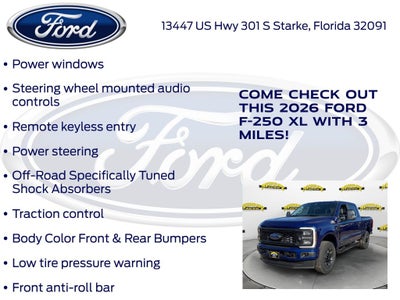 2026 Ford F-250SD XL 600A