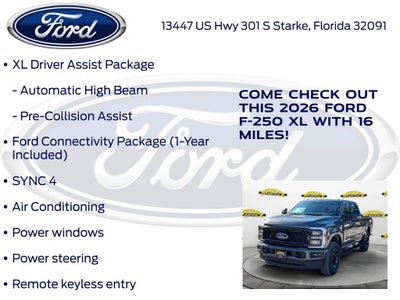 2026 Ford F-250SD XL 600A