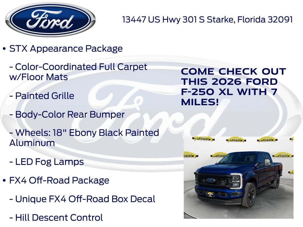 2026 Ford F-250SD XL 600A