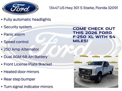 2026 Ford F-250SD XL 600A