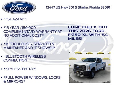 2026 Ford F-250SD XL 600A