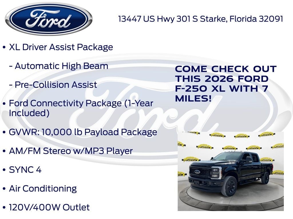 2026 Ford F-250SD XL 600A