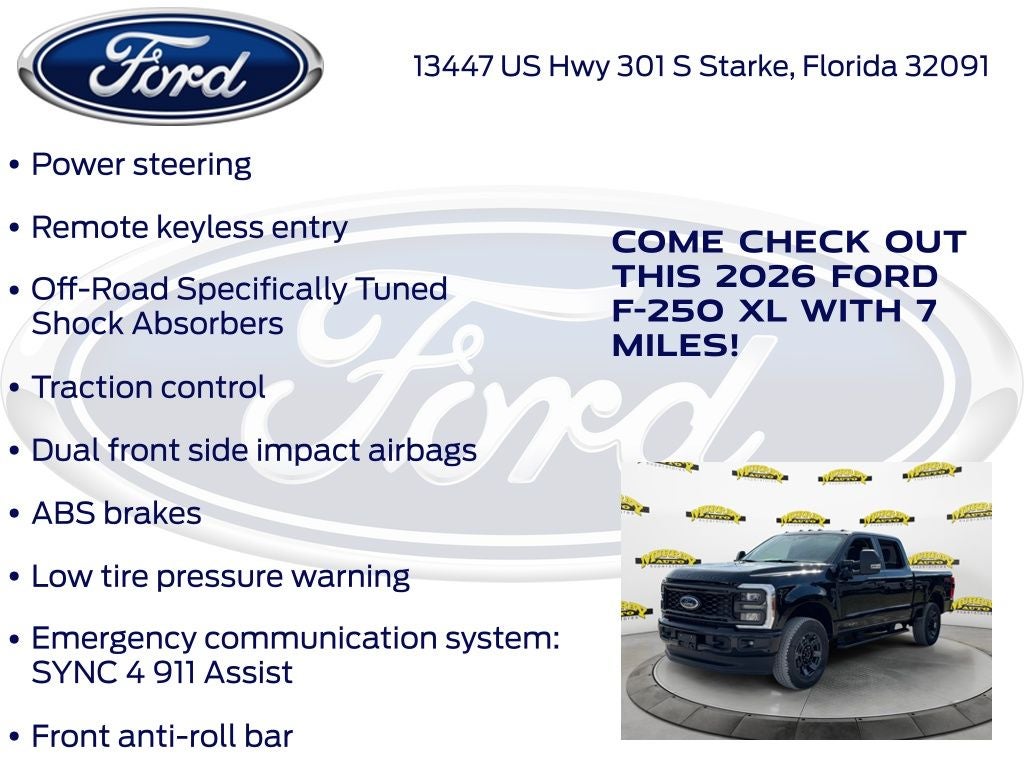 2026 Ford F-250SD XL 600A