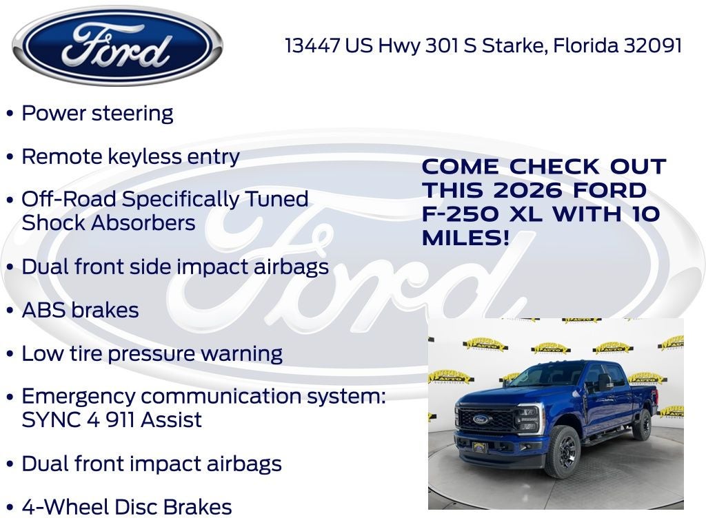 2026 Ford F-250SD XL 600A