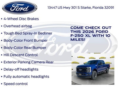 2026 Ford F-250SD XL 600A