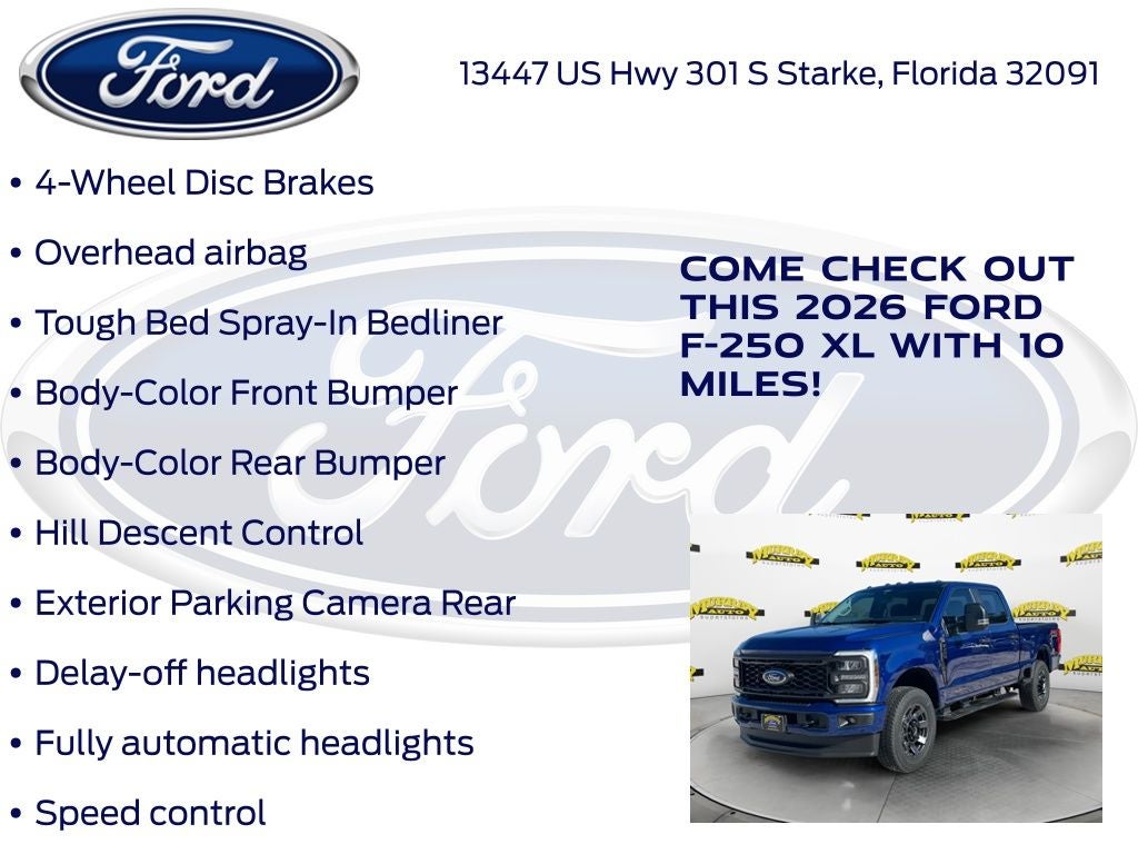 2026 Ford F-250SD XL 600A