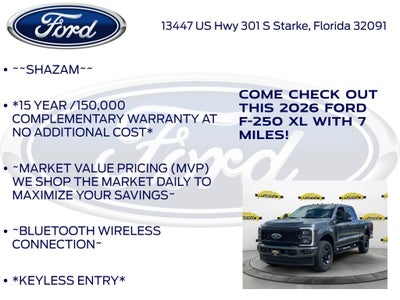 2026 Ford F-250SD XL 600A