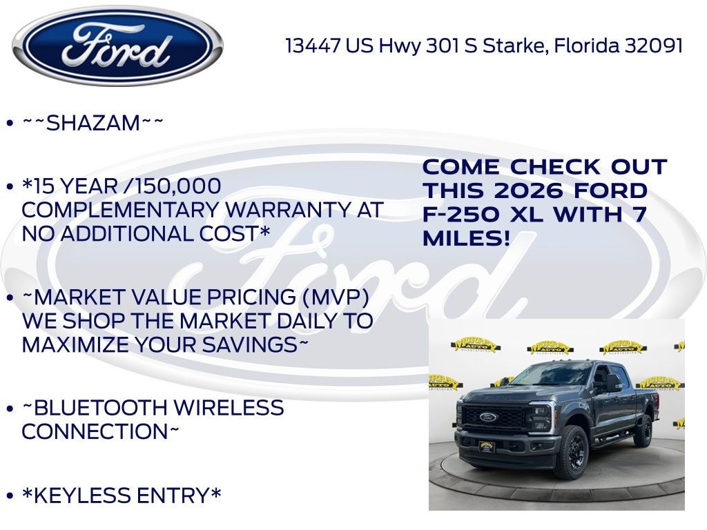 2026 Ford F-250SD XL 600A