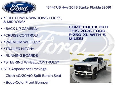 2026 Ford F-250SD XL 600A