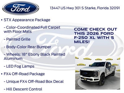 2026 Ford F-250SD XL 600A