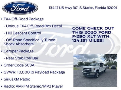 2020 Ford F-250SD XLT