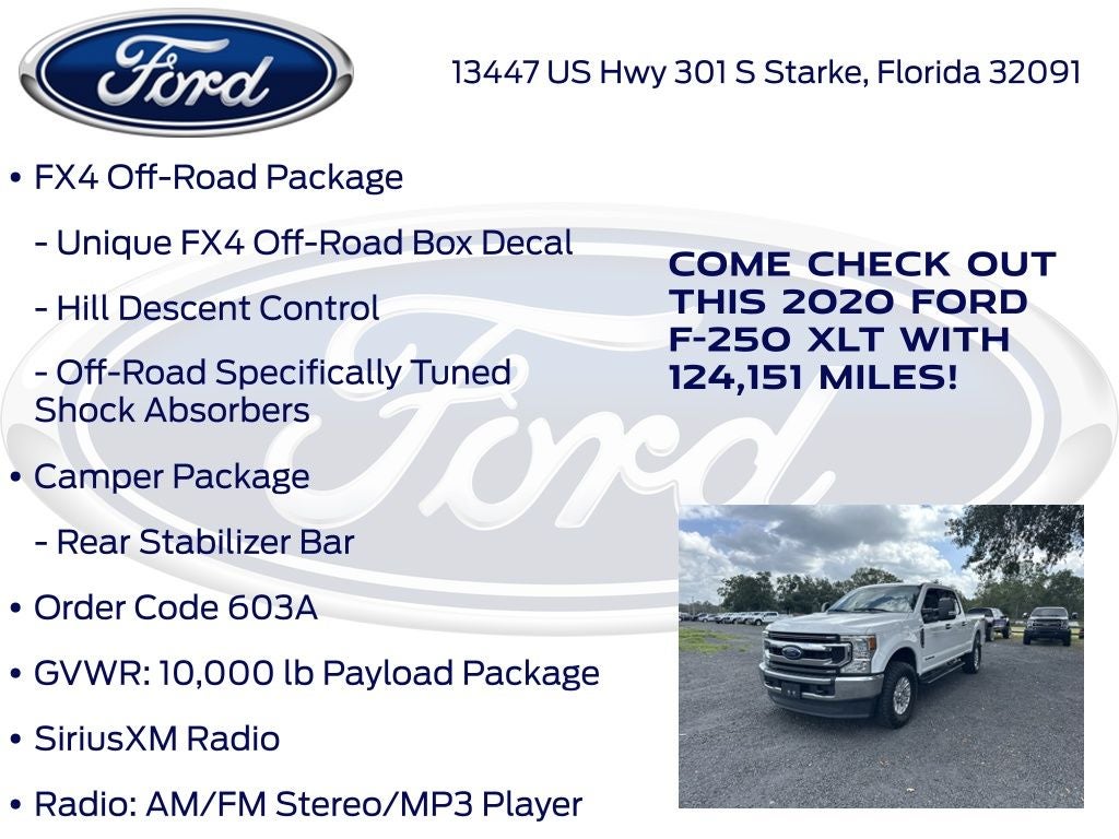 2020 Ford F-250SD XLT